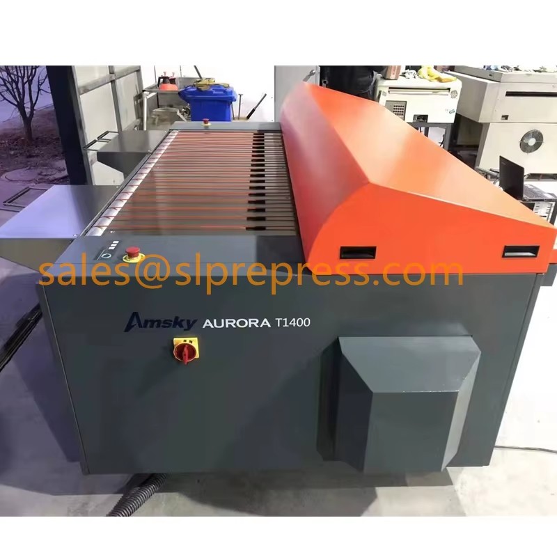2019 YEAR USED Amsky T1400 AURORA Thermal CTP MACHINE High Quality CTCP Plate Maker