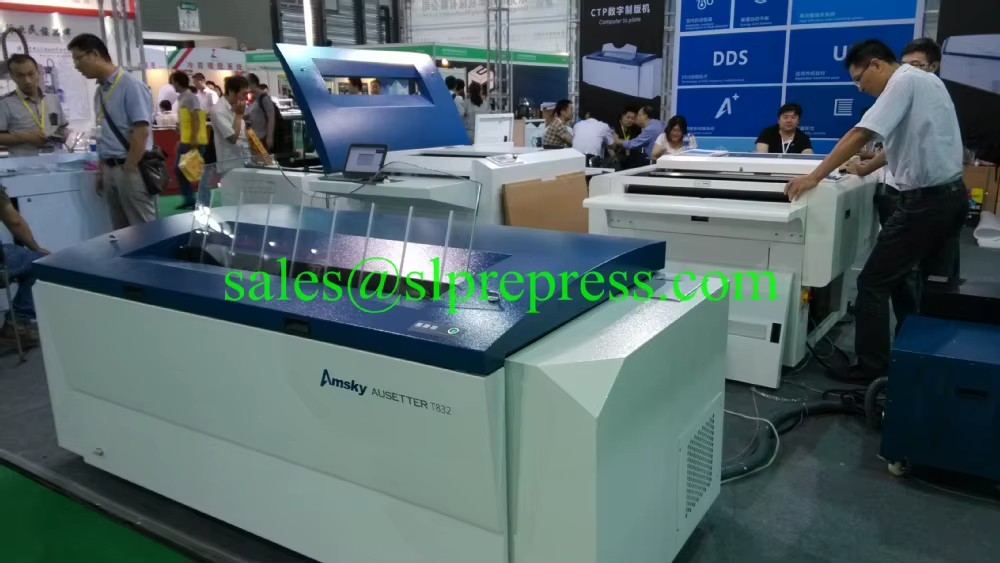Amsky Aurora T1200 Large Format Automatic CTP Machine New Condition Plate Exposure for Metal Proof Directly Manufacturer