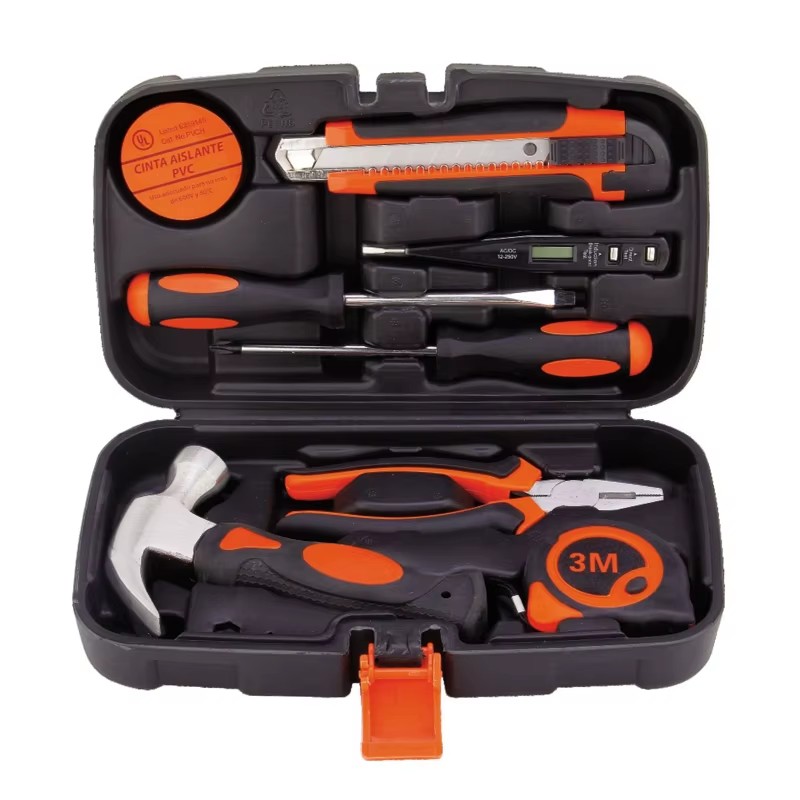 128 Pcs Professional Mechanics Hand Tool Set with 21V Cordless Drill Driver