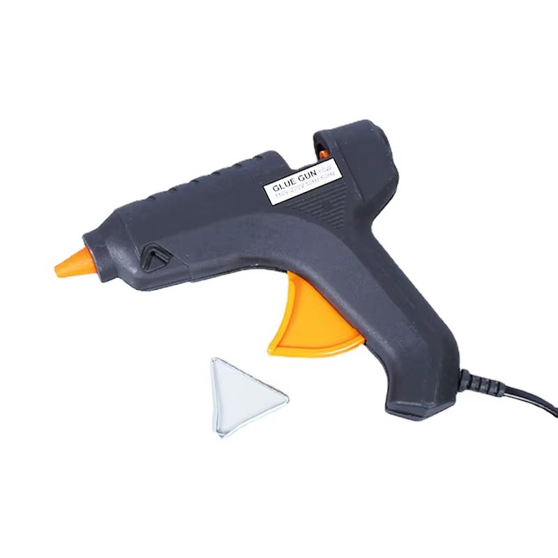 High Temperature Full-Size Hot Glue Gun 50% More Power - Sturdily Bonds Metal, Wood, Ceramics, Leather & Other Strong Materials