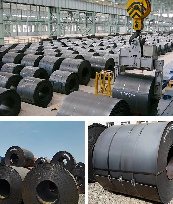 Hot-rolled Carbon Steel Coil-Modern Durable ASTM Standard Black Iron Low-Cold Soft Coil for Ship/Boiler Plates
