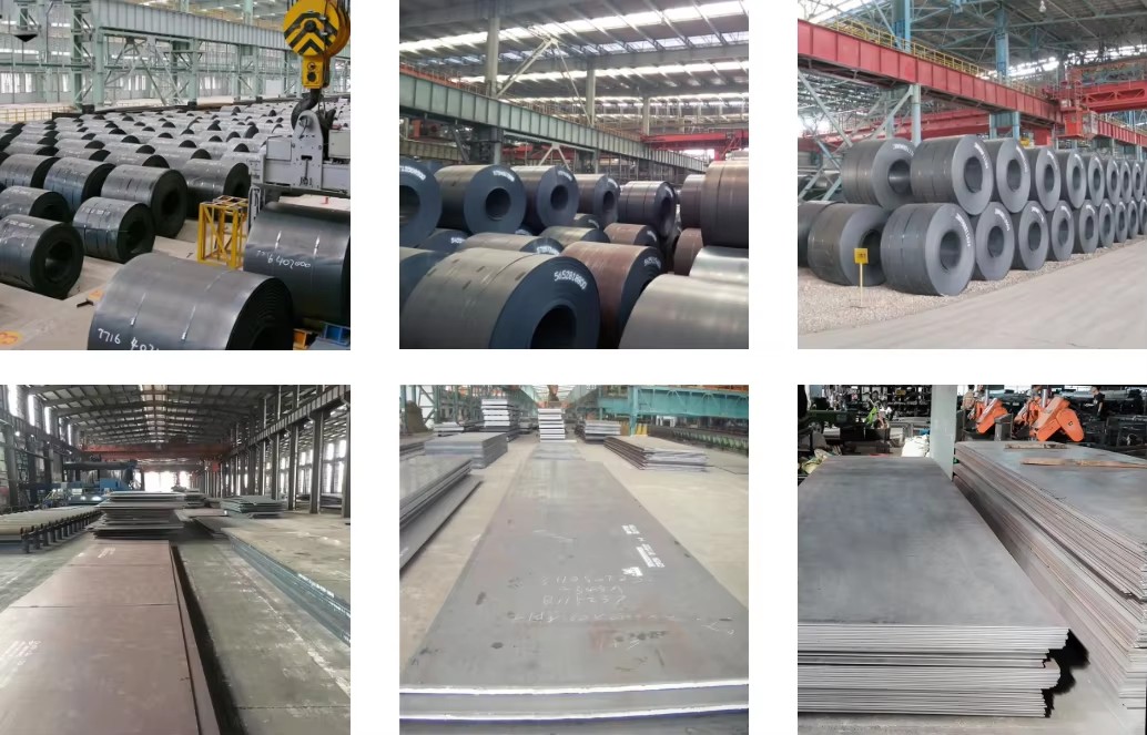 Hot-rolled Carbon Steel Coil-Modern Durable ASTM Standard Black Iron Low-Cold Soft Coil for Ship/Boiler Plates