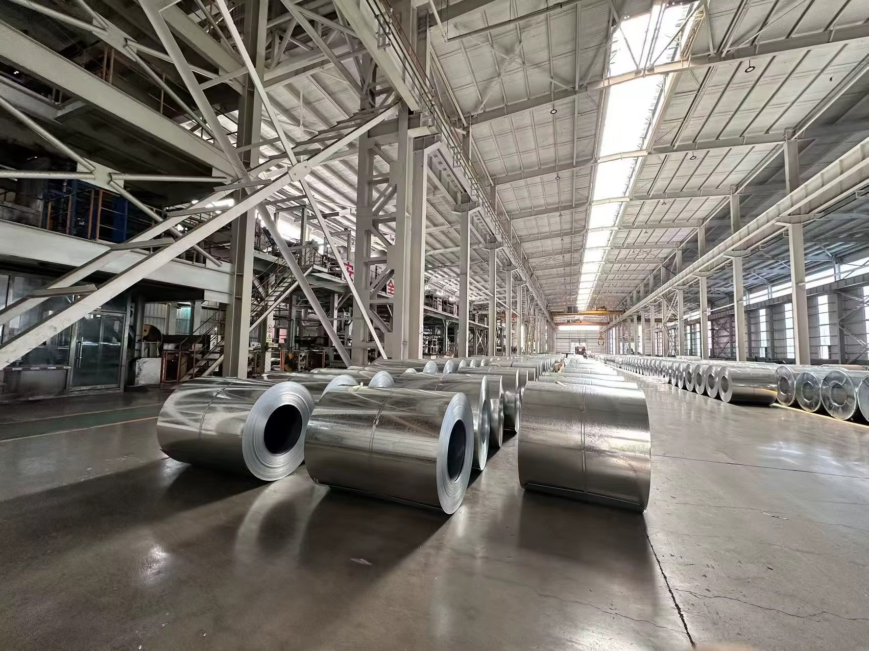 Steel Coil Factory 0.6mm 1.0mm 1.3mm Dx51 Z275 Electro Cold Rolled Galvanized Coated Galvalume Zinc Aluminized Steel Coil