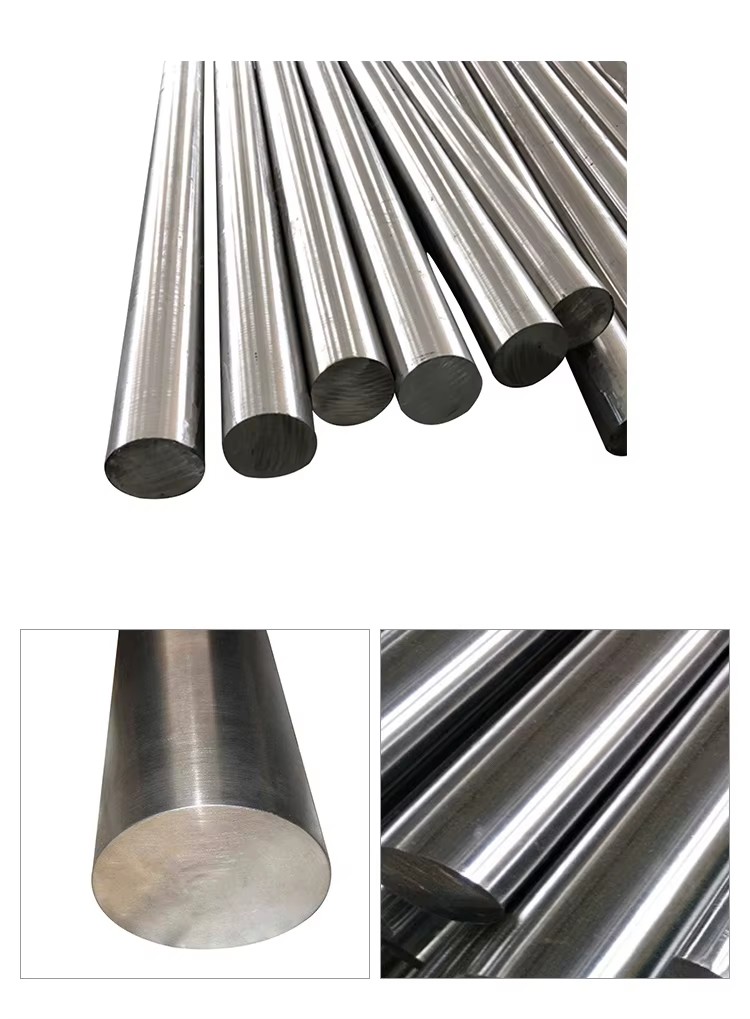 Factory 316L Stainless Steel Solid Rod Bar SS304 SS316L Rods 300 Series Round Steel Bar Building Construction Material