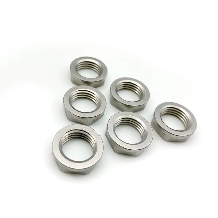 Manufacturer High Quality Custom Stainless Steel Brass Threaded Knurled Insert Copper Nuts CNC Machining Parts Wire EDM
