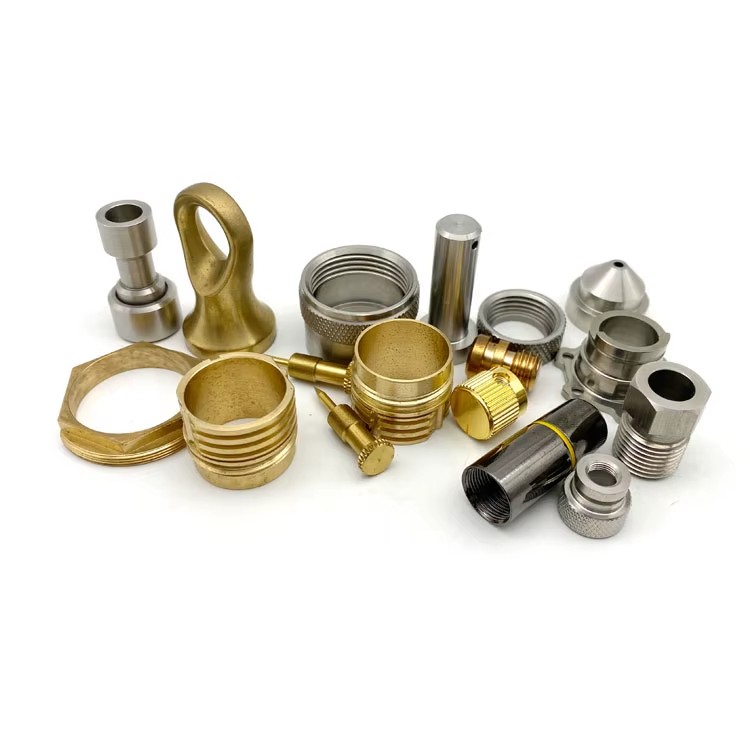 Manufacturer High Quality Custom Stainless Steel Brass Threaded Knurled Insert Copper Nuts CNC Machining Parts Wire EDM