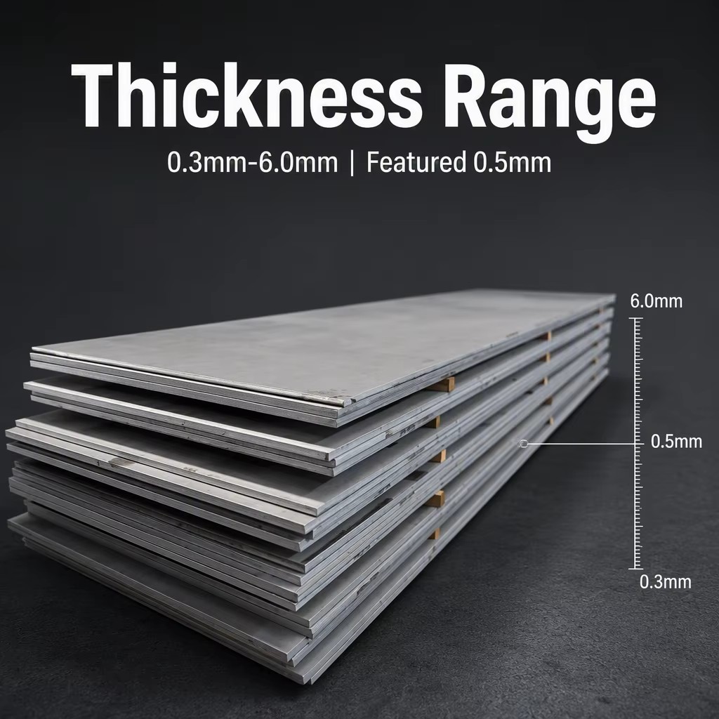 0.5mm 4x8 Food Grade ASTM Standard Cold Rolled 316 Stainless Steel Plate with Bending Cutting Welding Services