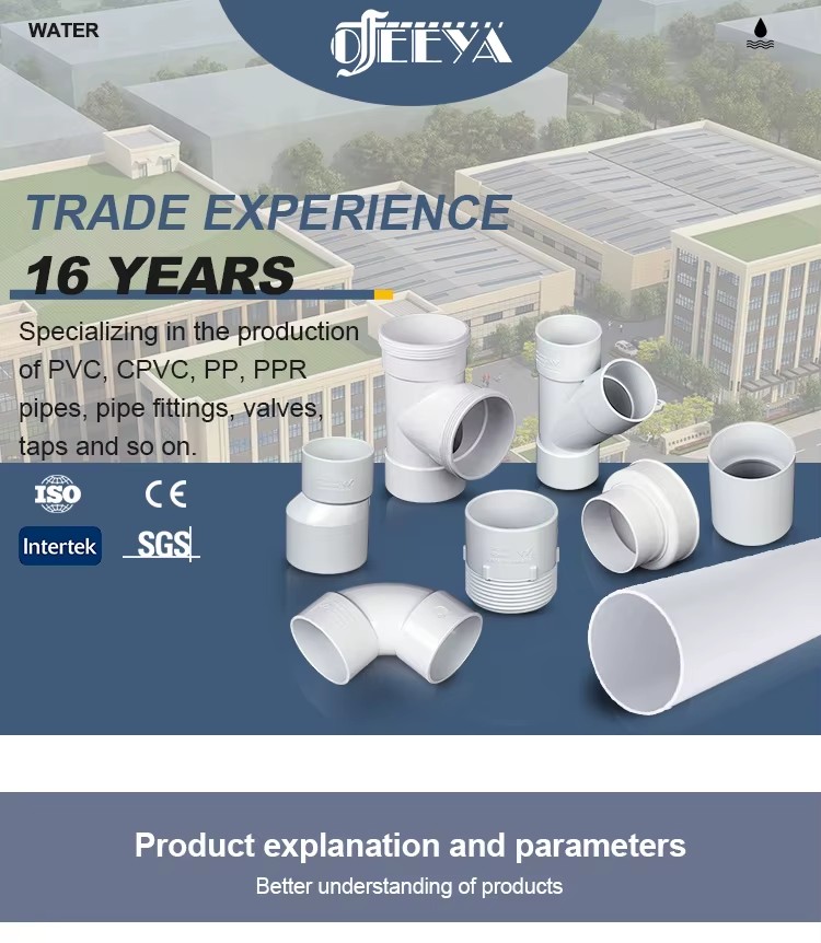 Customized Pipe Fittings of Various Models and Specifications Y Joint Pipe Fitting