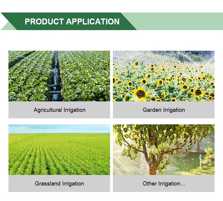 Wholesale Portable Sprinkler Agricultural Three Arm Automatic Irrigation System
