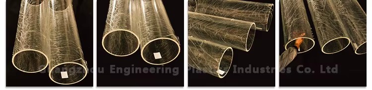 High Transparent PC Pipe Factory Manufacture Polycarbonate Solid Plastic Tube Pc Transparent PC Tube