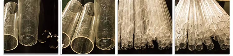 High Transparent PC Pipe Factory Manufacture Polycarbonate Solid Plastic Tube Pc Transparent PC Tube