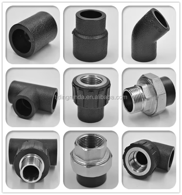 PE100 Pn16 Sdr 11HDPE Pipe Fitting Hdpe Stub End Flange Adaptor