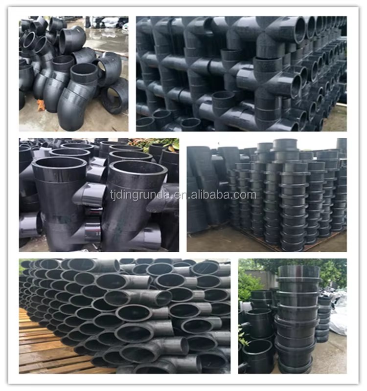 PE100 Pn16 Sdr 11HDPE Pipe Fitting Hdpe Stub End Flange Adaptor
