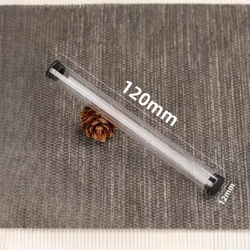 Wholesale Products in Bulk High Quality Plastic Clear Tubes Transparent PC Tube Gift Box Packaging with Lids for Gift Storage