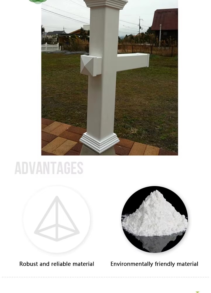 White Color American Mailbox Design Easy to Assemble UV Resistant Plastic SAM
