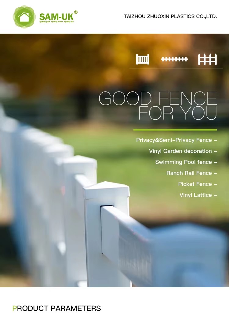 White High Quality Low Price Fence Panels for Horses Sam