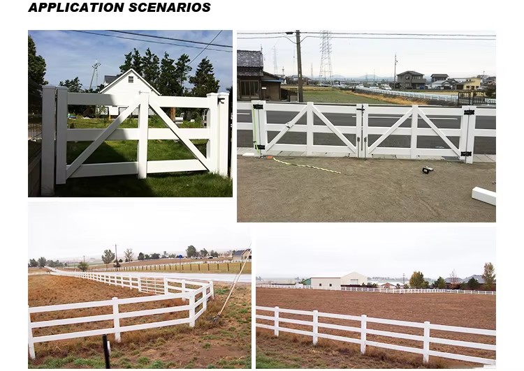 White High Quality Low Price Fence Panels for Horses Sam