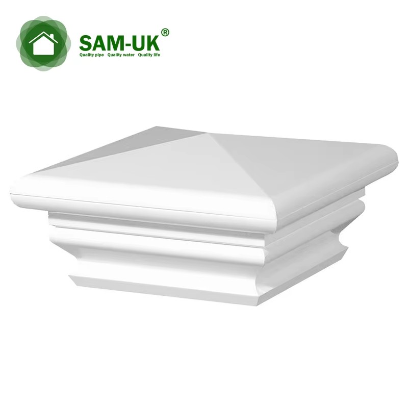 Original Factory Wholesale High Quality Waterproof White Round Plastic Post Fence Post Cap
