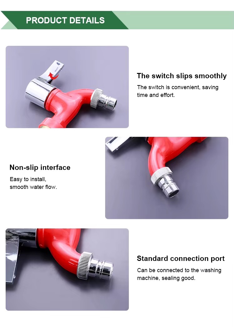 Manufacturer Wholesale High-quality Rotate Brass Plastic Bath Pvc Tap