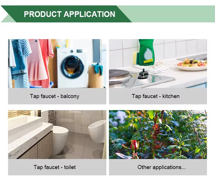 Manufacturer Wholesale High-quality Rotate Brass Plastic Bath Pvc Tap