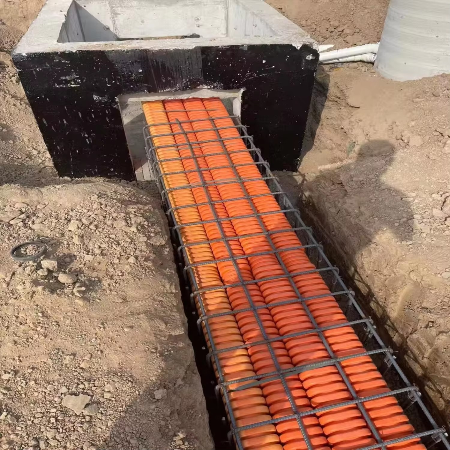 Flexible MPP Underground Electrical Conduit Plastic Cable Protection Pipe Durable Materials Durable Plastic Conduit