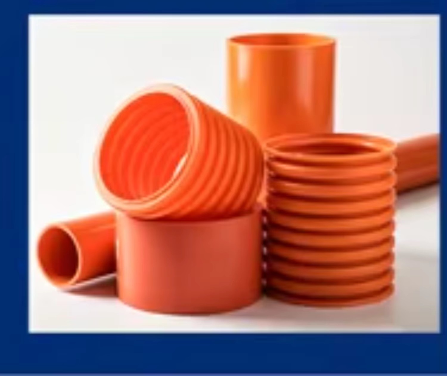 Flexible MPP Underground Electrical Conduit Plastic Cable Protection Pipe Durable Materials Durable Plastic Conduit