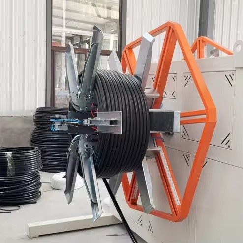 HDPE Electrical Conduit Pipe Electric Duct Tube Black Plastic Pipe Rolls