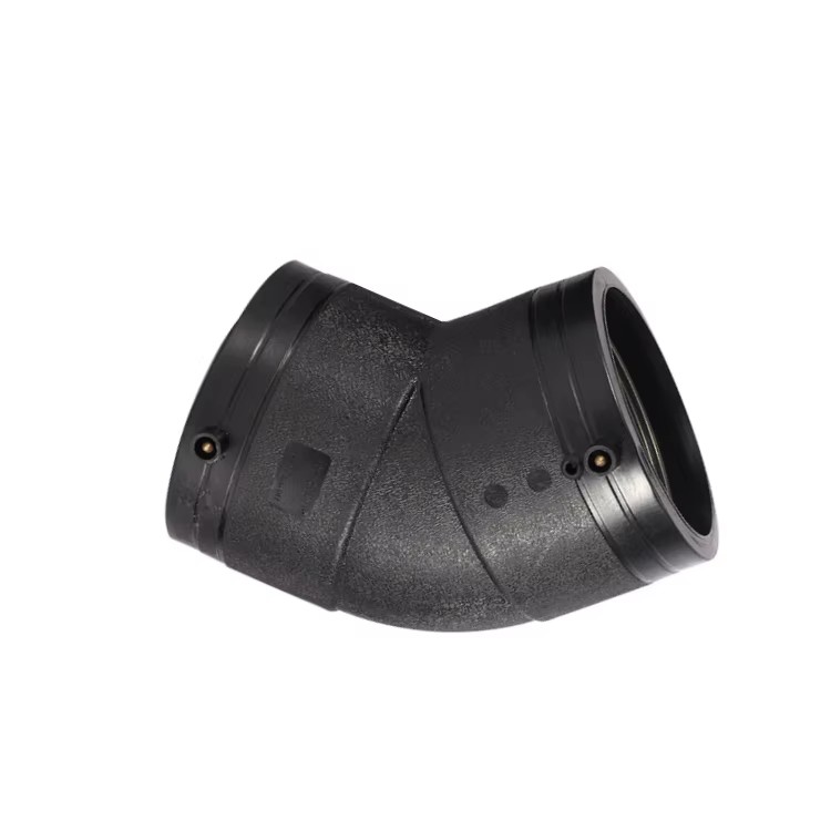 Hot Selling Hdpe Electrofusion 45 Degree Elbow Pipe Fittings for Water System