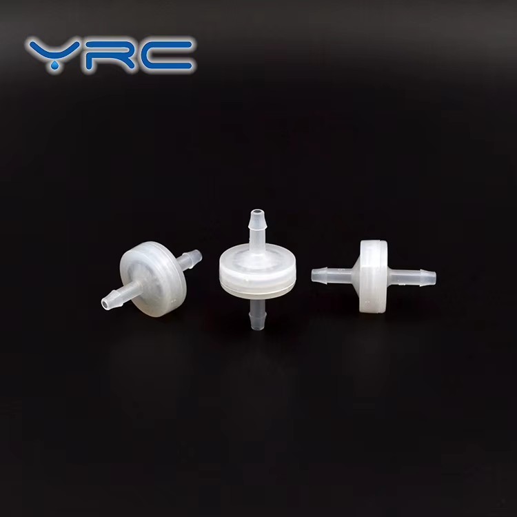 1/4" 6.4mm Small Plastic Diaphragm Gas Check Valve PVDF Anti-ozone Valve