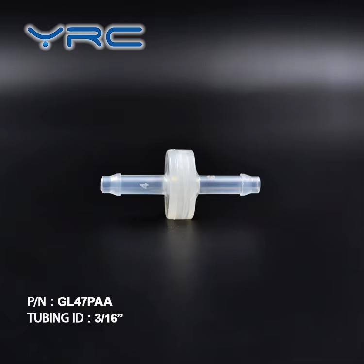 3/16" 4.7mm Hose Barb Water Screen Mesh Air PA66 Fiber Small Plastic In-Line Filter