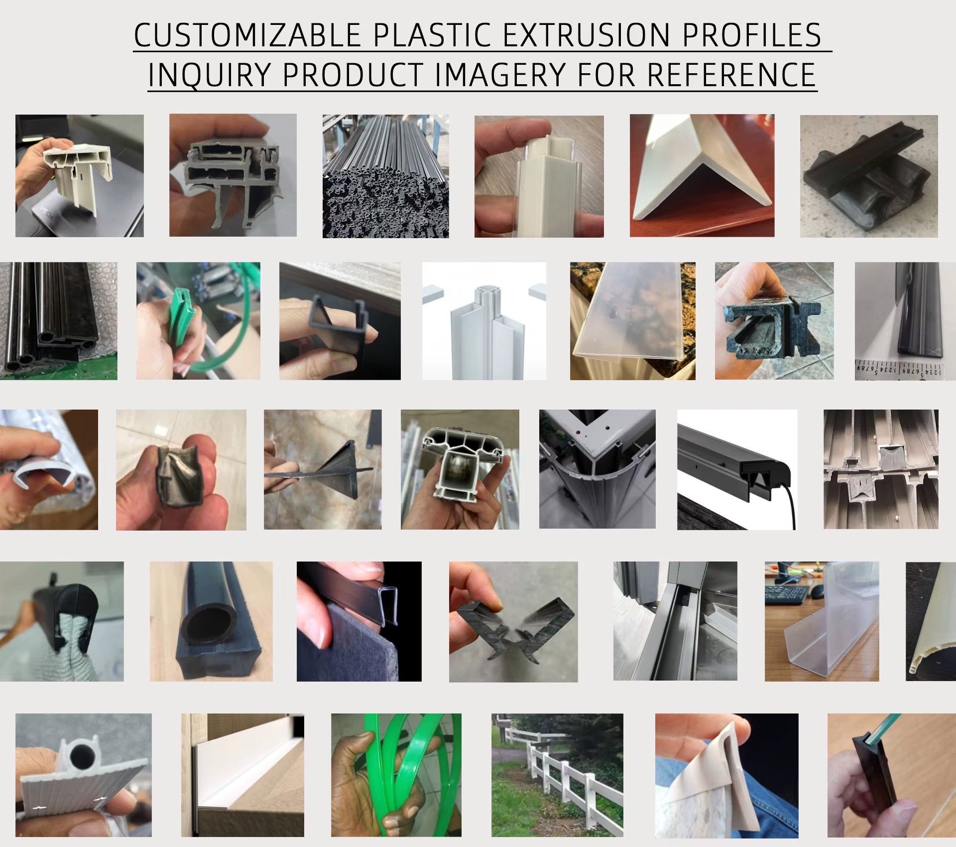 Different Color PVC Cover Soft 10 T-Slot Strip Covers for Decorating Aluminum Profiles PP T Slot Cover Black Color