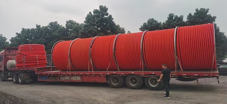 Cable Protection Conduit HDPE MicroDuct Corrosion Resistant Durable High Production Capacity 14/10 12/8 10/6 mm Bundle