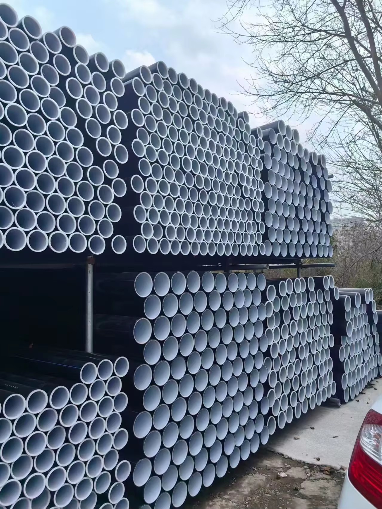 High Quality Excellent Corrosion Resistance Steel Wire Mesh Skeleton Composite HDPE Thermoplastic Pipe Steel Reinforced Pipe