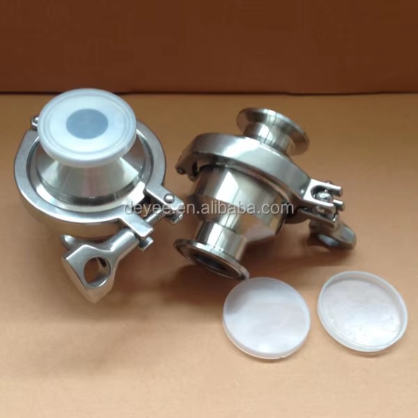 Sanitary Stainless Steel Non-return Flap Valve Check Valve Back-pressure Valve