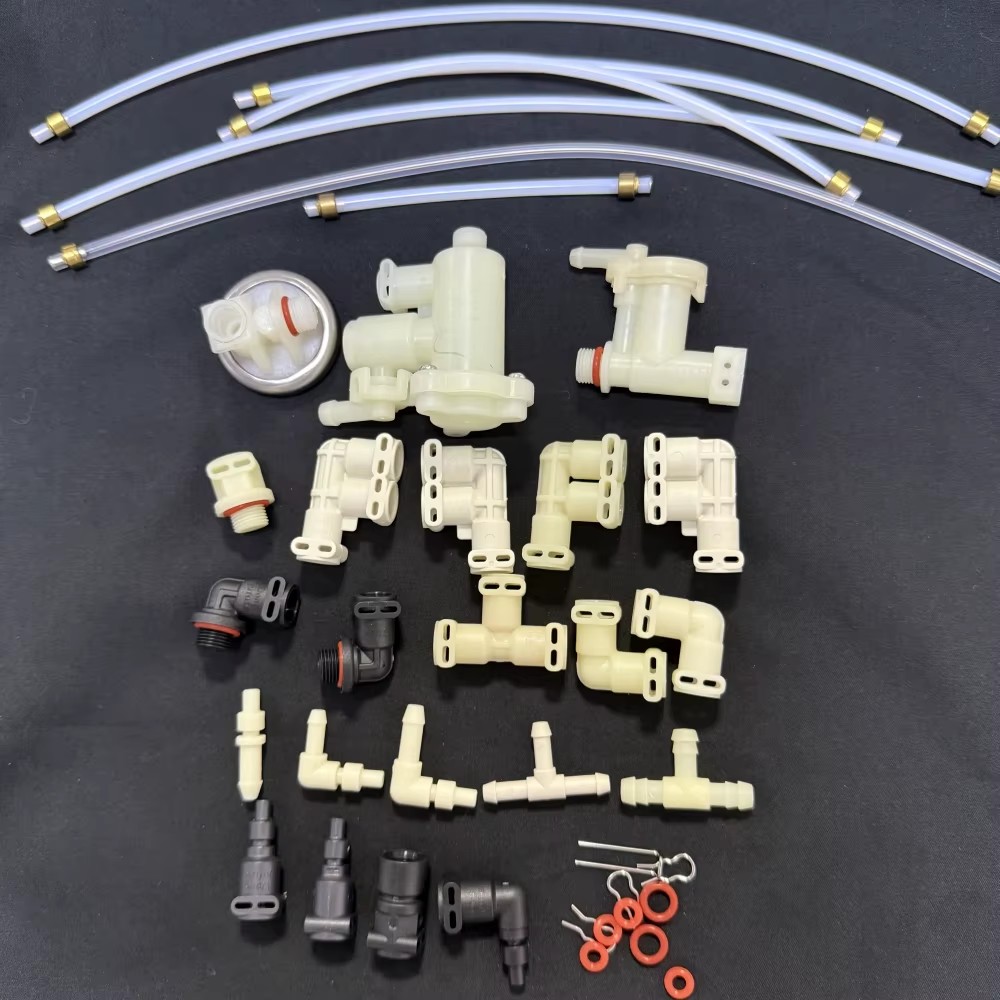 Coffee Machine Plastic Accessories Durable Pressure Relief Valve and Steady Flow Valve
