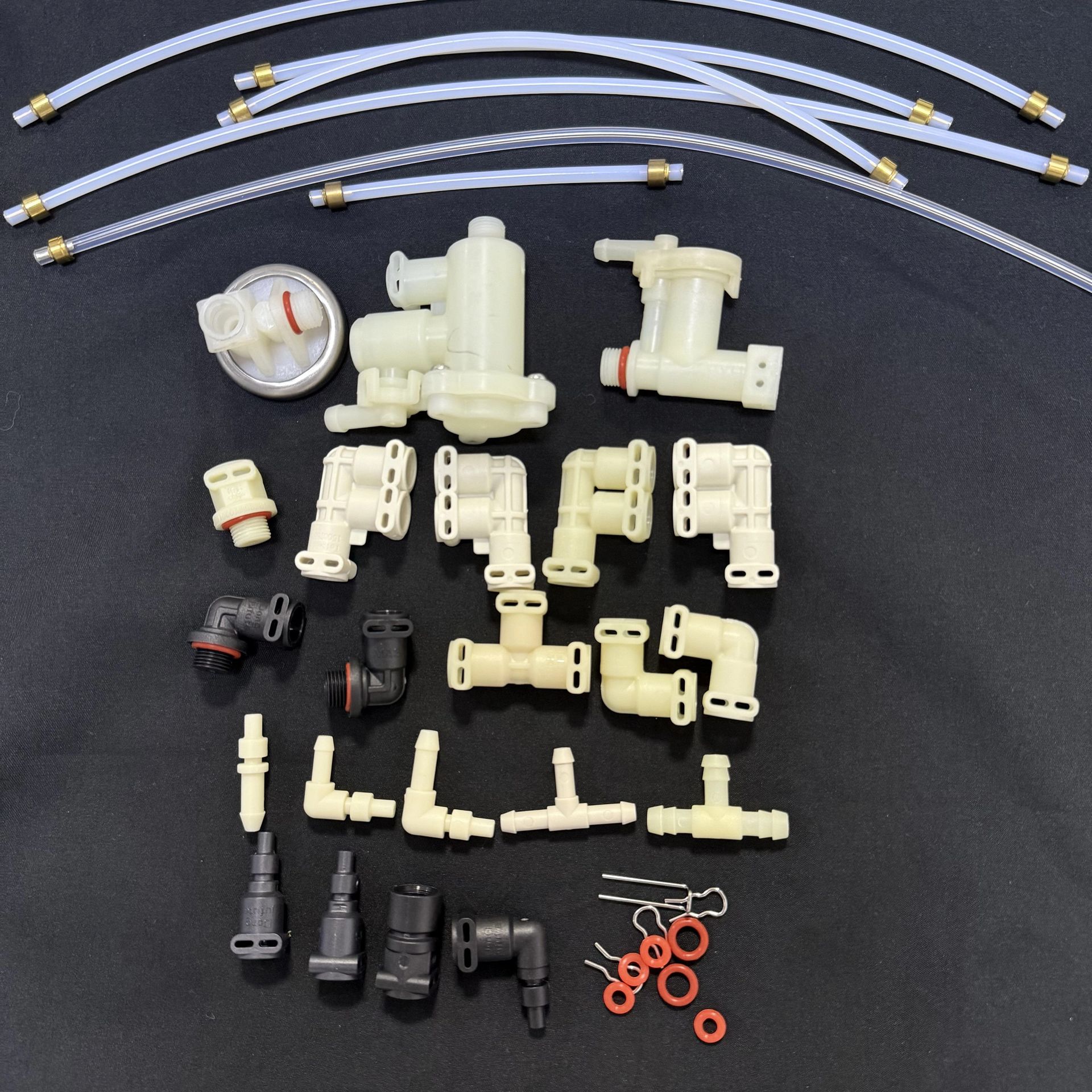 Coffee Machine Plastic Accessories Durable Pressure Relief Valve and Steady Flow Valve