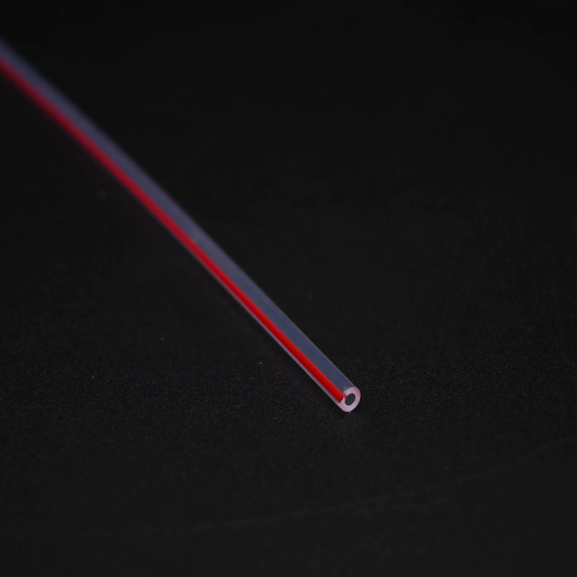 Factory Customized Colored Striped-Line FEP PFA Tubing with Excellent Chemical Resistance
