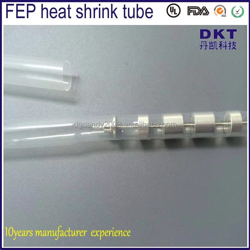 Factory Food Grade FEP Heat Shrink Tubing for T6/T8/T10 UVC Lamps