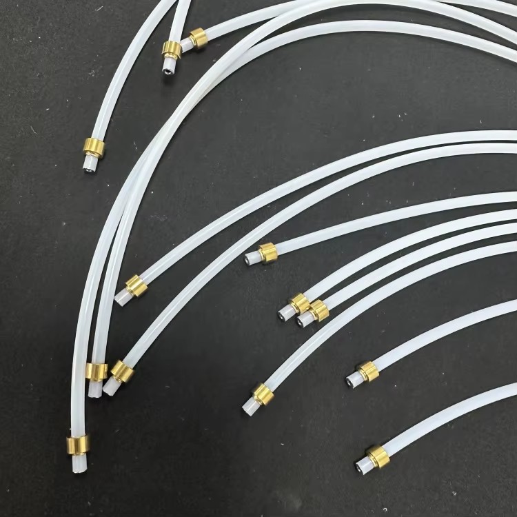 Durable Coffee Machine Fluid Parts High Temperature 2x4mm PTFE Tube for Coffee Machine
