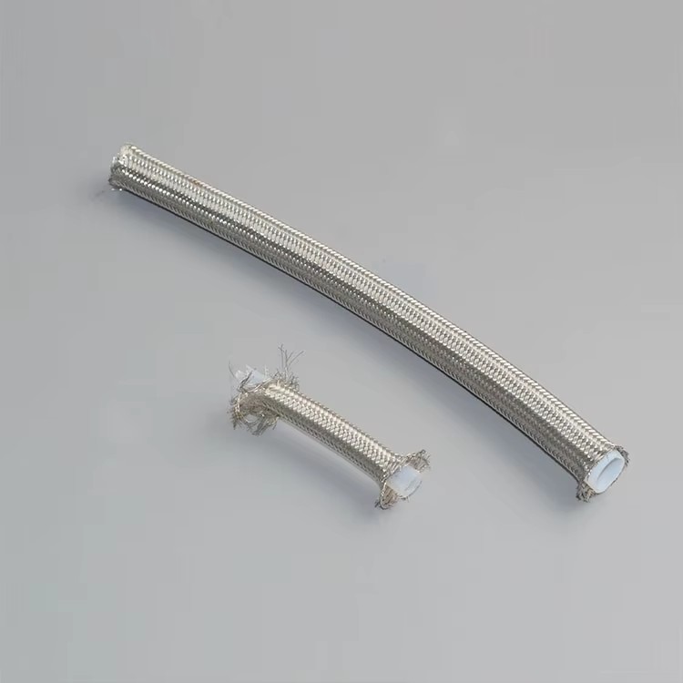 Discount Offer PTFE Lined Flexible Metal Hose Braided Steel Tube for Chemical Plant