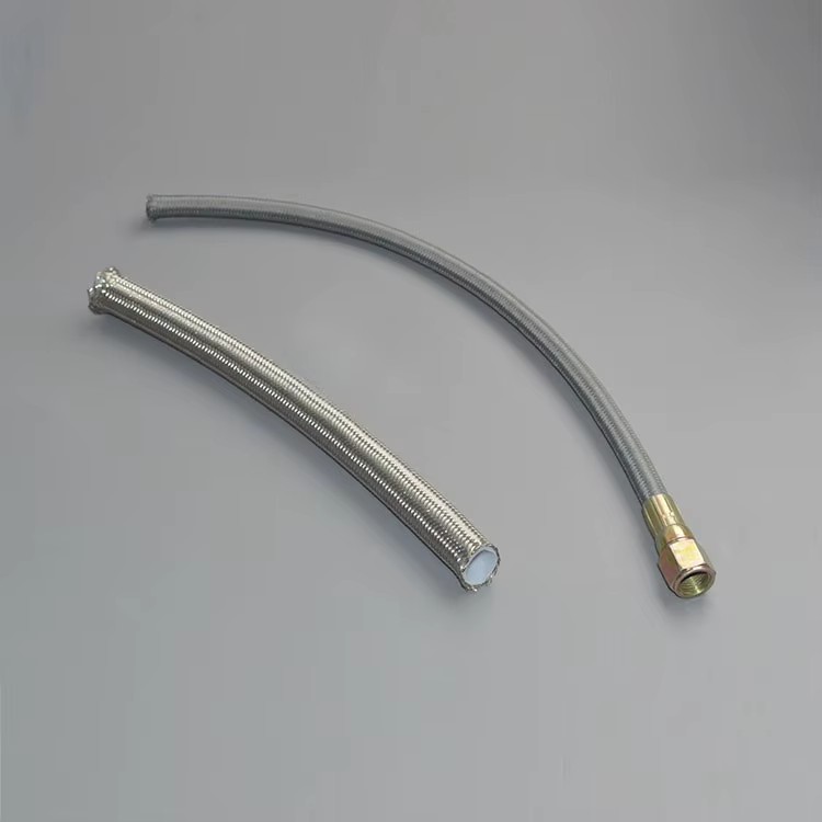 Discount Offer PTFE Lined Flexible Metal Hose Braided Steel Tube for Chemical Plant