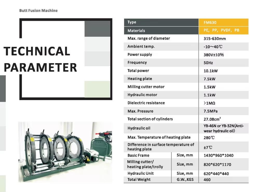 Smart Joint Hydraulic Butt Fusion Machine
