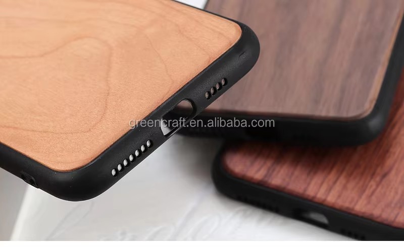 Free Sample Luxury Custom Back Cover Natural Colorful Wood