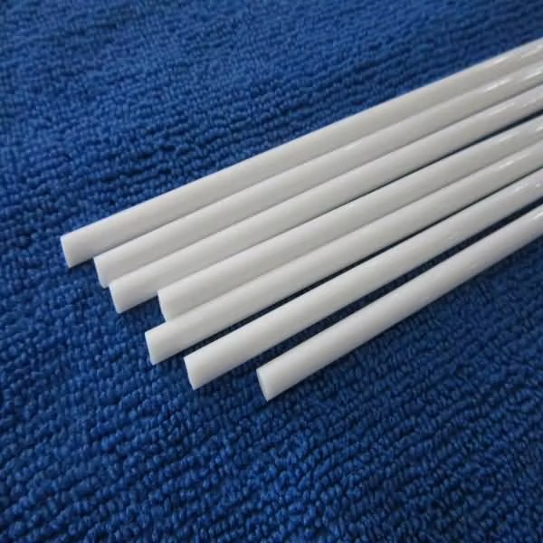 Plastic Rods White Color Customized Size