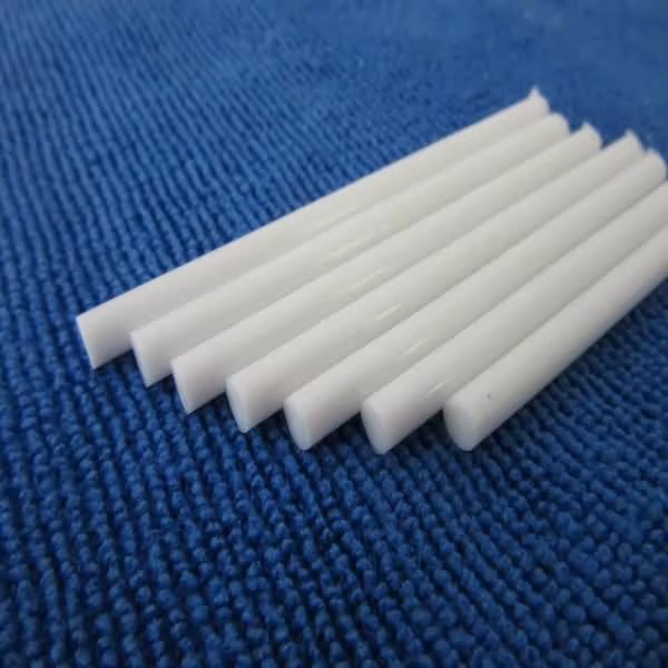 Plastic Rods White Color Customized Size