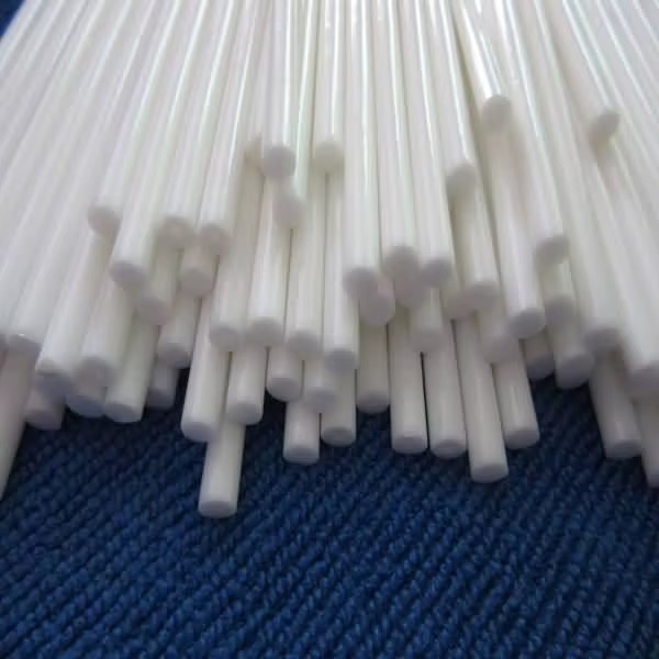 Plastic Rods White Color Customized Size