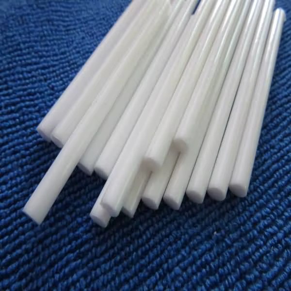 Plastic Rods White Color Customized Size