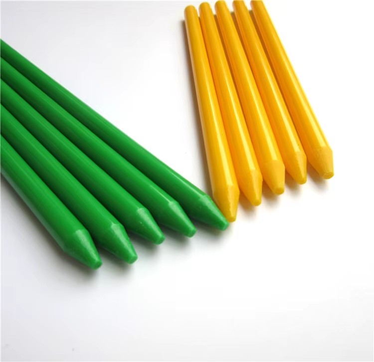 Customized Short Stick LDPE Plastic Rod 6.4mm Diameter +/-0.05mm Tolerance Rounded Shape Customized Length ODM Model Unique Mold