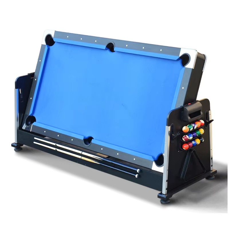 Factory Direct Sell 4 in 1 7 Feet Multifunctional Game Pool Billiard Table, Air Hockey Table, Table Tennis Table/Dinning Top