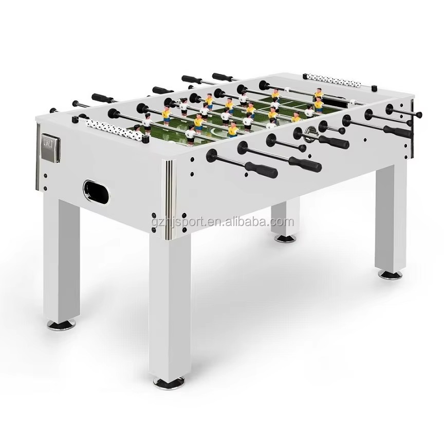 Modern Design White Color Kikcer Fooseball Soccer Table Indoor Football Table